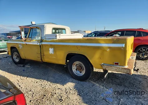 1967 Dodge D Series из США, поврежденный, VIN 1281745980